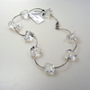 k-895 collier zilver, acrylaat